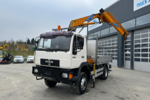 Trucks - MAN - 14.264 4x4 Effer 12600-3